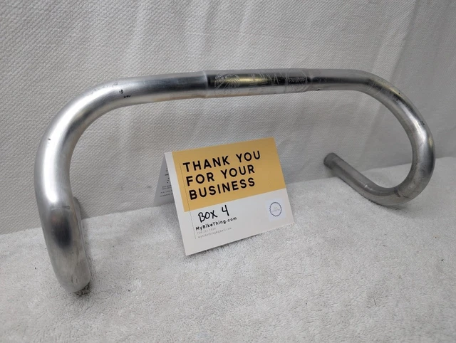 Guidon Vélo Course Philippe Atax Franco-Italia – Aluminium, Argenté – Made In France, Vintage