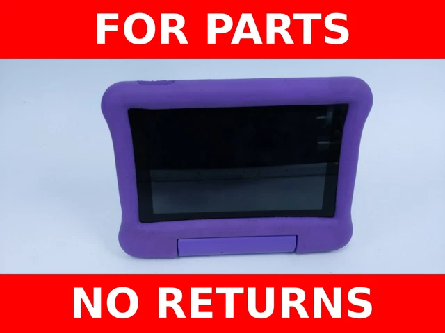 Defective Amazon Fire 7' 16GB, Purple, B07H936BZT, Sold AS IS