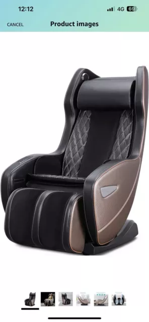 Silla de masaje eléctrica reclinable premium sofá de masaje Shiatsu cuerpo completo