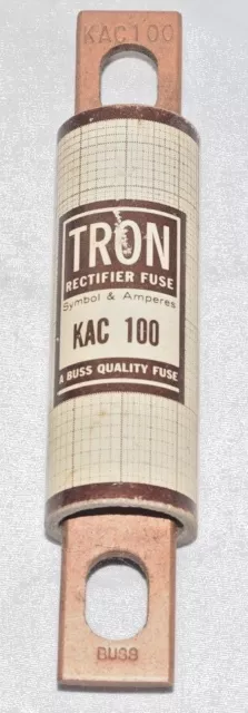 BUSS KAC-100 TRON Rectifier Fuse