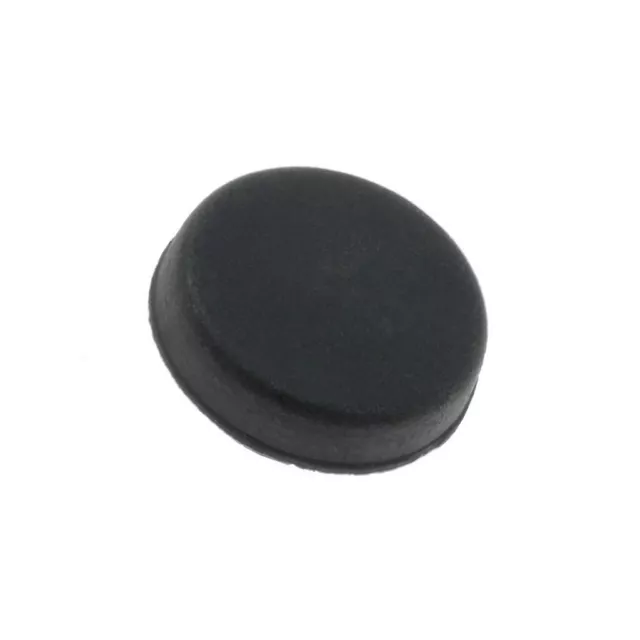 10X FIX-RF-009 Selbstklebender Fuß schwarz Gummi A: 10,8mm B: 10,2mm E: 3mm FIX&