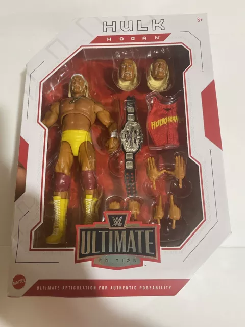 MATTEL WWE ULTIMATE Edition Hulk Hogan Action Figure New Box Damage $22 ...