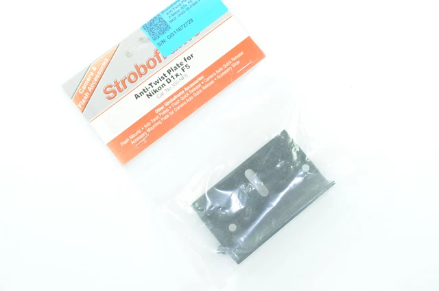 Stroboframe Camera Anti-Twist Plate F/Nikon D1x, F5 #G729