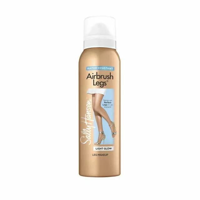 Aireógrafo Sally Hansen Piernas Brillo Ligero, 4,4 onzas (Paquete de 1) Spray