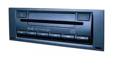 Audi 6 CD Disc Multi Changer Autochanger Glovebox A3 8P A4 B7 TT GENUINE