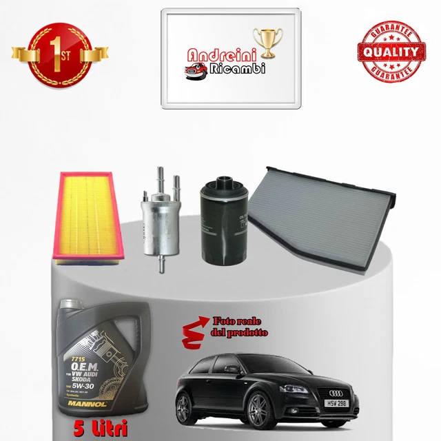 BOSCH F026407183 Inspektionspaket Filterset Filtersatz Für Audi A3