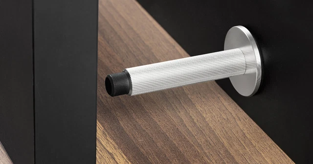 Butoir De Porte Mural Häfele / Gedotec - Bouchon En Inox De 45 Mm, à Visser, Pour Maintenir Une Porte Ouverte