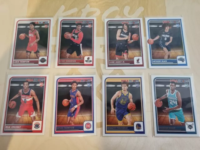 Panini NBA Hoops 2023-24 Rookie cards-from 99p each+Multibuy offer (40% off)