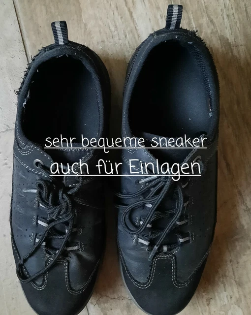 Reduziert Super bequeme  schwarze Sneaker Gr.6/39 auch für Einlagen