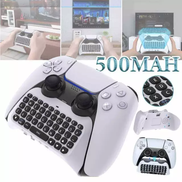 For Sony Playstation 5 PS5 Controller Keyboard Wireless Bluetooth Keypad UK