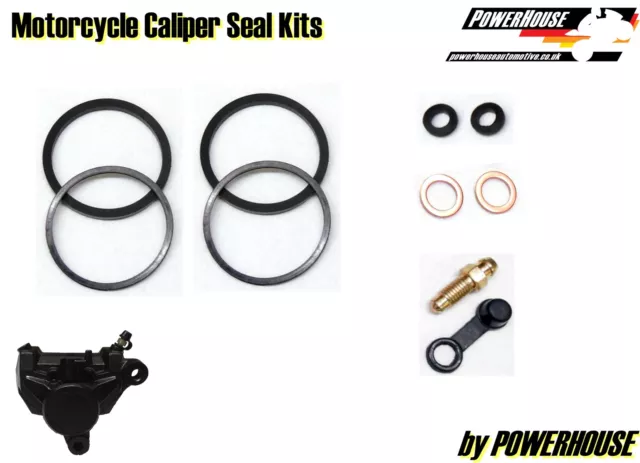 Yamaha RD 350 YPVS  85>95 F1 N1 F2 N2 single front brake caliper seal repair kit