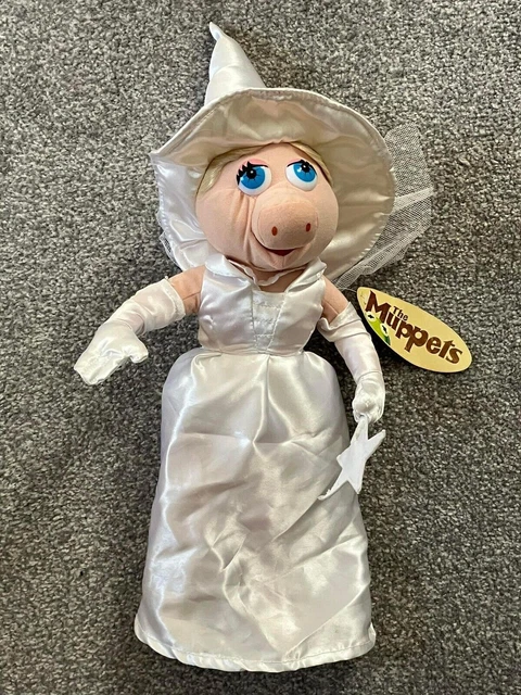 Vintage Jim Henson Nanco The Muppets Fairy Miss Piggy Plush Doll New