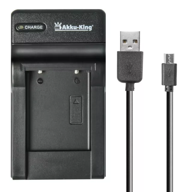 USB-Akku-Ladegerät für Kamera-Akku / Battery Pack Panasonic DMW-BMB9E