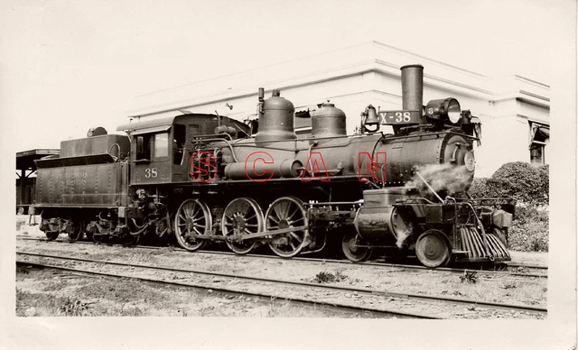 3B643 Rp 1938 California Western & Navigation Railroad 460 Loco #38