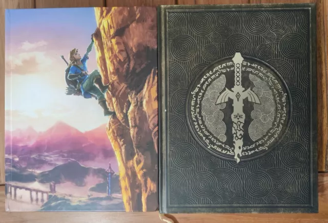 Lot 2 Guides ZELDA Breath of The Wild / Tears Of The Kingdoms- Edition Collector