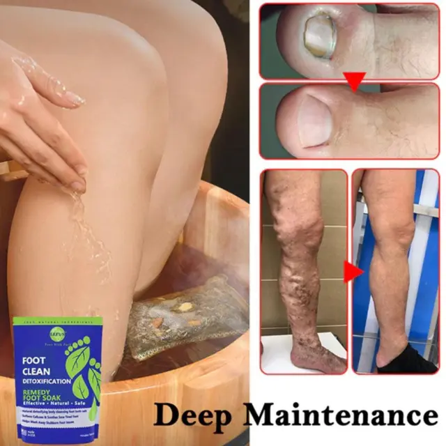 5PCS/BOX Herbal Detox&Shaping Cleansing Foot Soak Beads, Soak Foot Detox W9S3