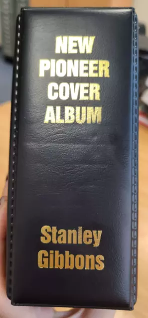 Schwarz Neu Pioneer Cover Album Stanley Gibbons enthält 25+ Seiten
