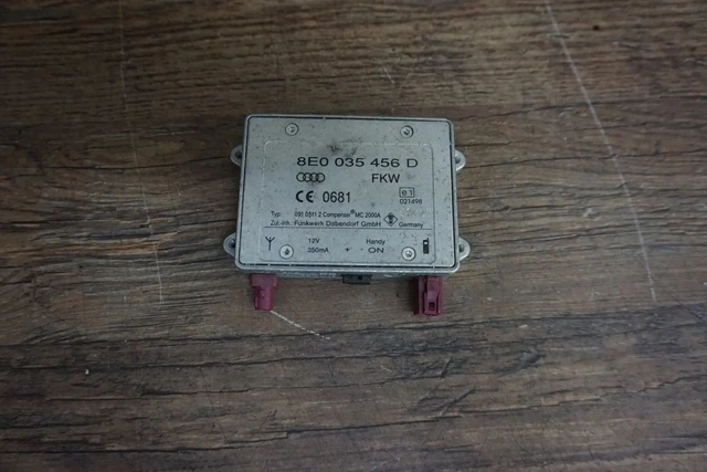 Audi antenna amplifier A2 A3 8P A4 8E A6 4F A8 4E Q7 R8 TT 8J 8E0035456B/C/D