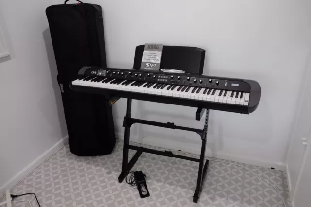 Korg SV1 88 Keys In Immaculate Condition Plus Case And Stand