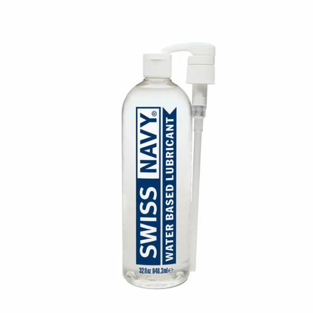 Swiss Navy Base Al Agua Lubricante Premium Sexo Personal Glide Eeuu 946ml