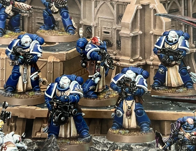 WARHAMMER 40K LEVIATHAN Space Marine Sternguard Veteran Squad New On ...