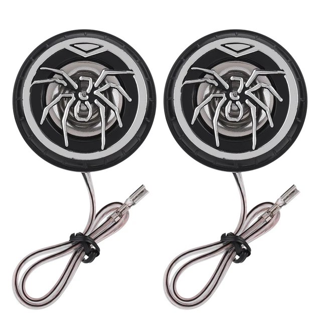 2PCS AUDIO TWEETER With Spider Pattern Loud Sound For Car Systems £11. ...