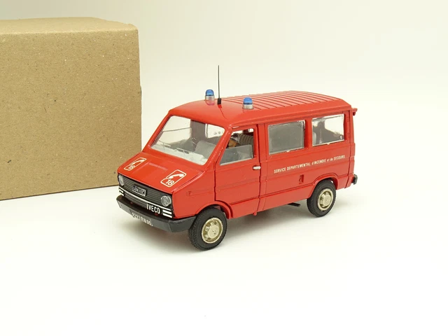 Citroën - Jumper Pompiers - Solido - 1/50 - Autos Miniatures
