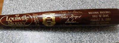 1992 Baseball Hall of Fame Induction bat #196/1,000 Tom Seaver, Rollie Fingers