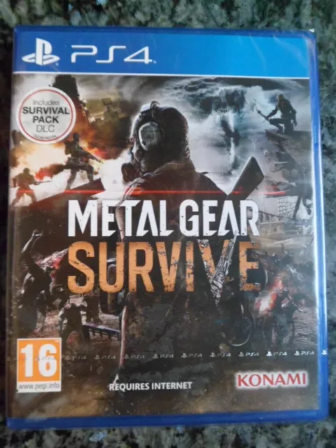 Metal Gear Survive PS4 Nuevo Shooter acción lucha táctica batalla Survival Pack