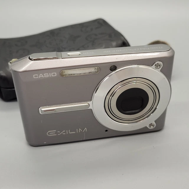 Casio Exilim EX-S500 5,0 megapixel fotocamera digitale compatta argento testato 2