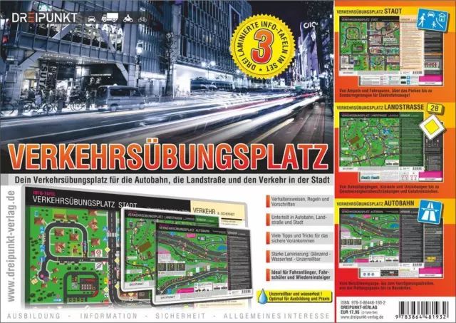 Michael Schulze | Info-Tafel-Set Verkehrsübungsplatz | Stück | Deutsch (2017)