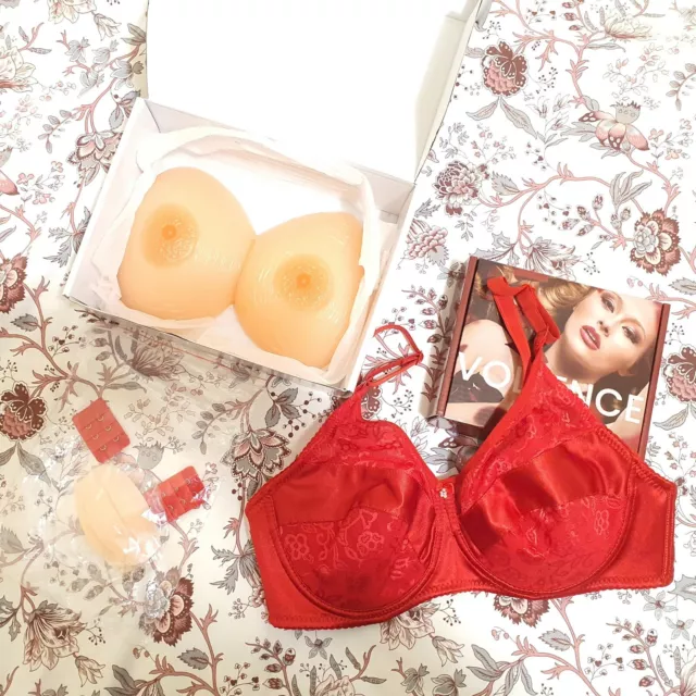 Seno finto In Silicone Più Reggiseno Per Trans, Mastectomia, Cosplay...