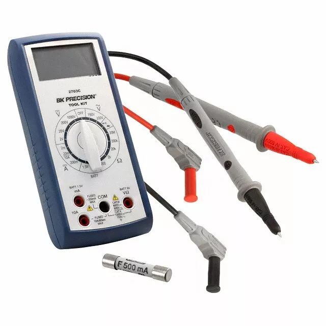 New In Box - BK Precision 2703C Tool Kit Manual Ranging Digital Multimeter