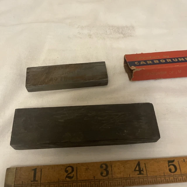 Sharpening / Honing Stoned X 2 Carborundum And Slate?