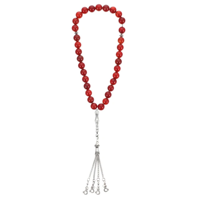 Stretchy Choker Necklace Men S Prayer Beads Bracelet Agate Rosary Arab Man