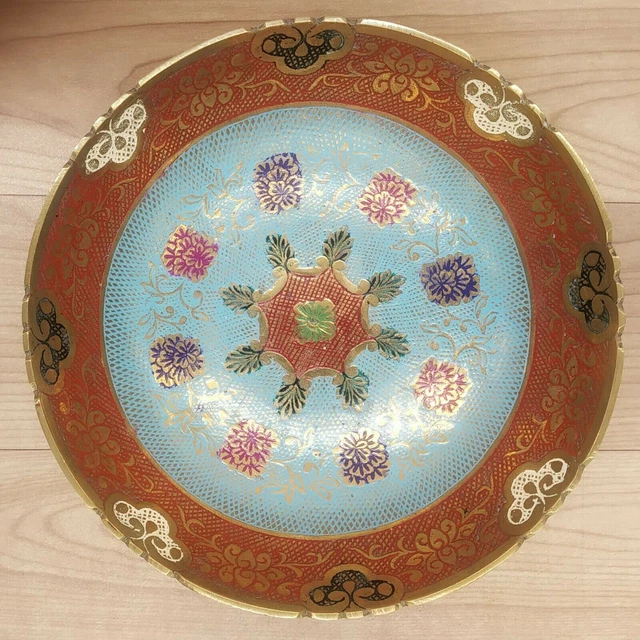 Cesto Portafrutta In Metallo Oro - Design Geometrico Moderno Per Tavola O Centrotavola - Foto 2