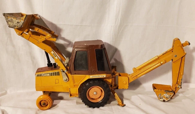 ERTL CASE 580E Construction King FRONT END LOADER BACKHOE 1:16 Parts only ERTL CASE 580E Construction King FRONT END LOADER BACKHOE 1:16 Parts only
