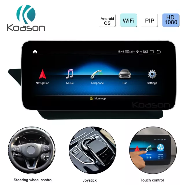 Koason Android10 Autoradio 8Core Screen Upgrade Mercedes Benz E coupe W207 A207