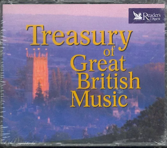 Treasury Of Great British Music – 5 Cd Set (2000) Walton Elgar Holst Coates Etc
