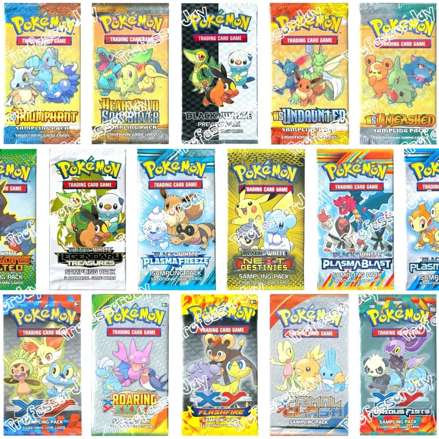 POKÉMON 151 CARD TCG VINTAGE SAMPLE SAMPLING FUN DP BW XY SM PROMO ...