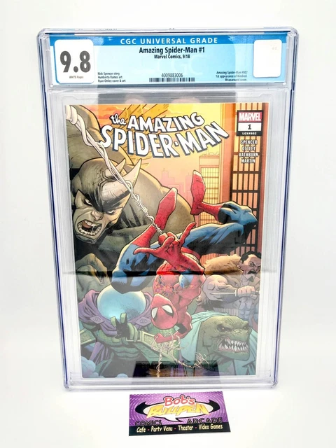 Amazing Spider-Man #1 (Marvel 2018) 1st Print CGC 9.8