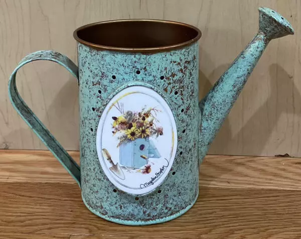 Marjolein Bastin Bird House Watering Can Vintage Hallmark in EC!