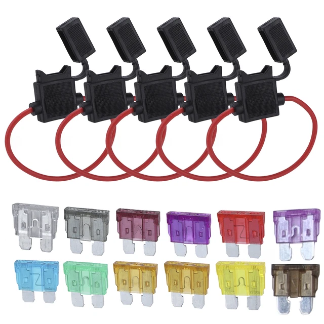 12 AWG Portafusibili scatola fusibili conduttore in rame impermeabile fusione