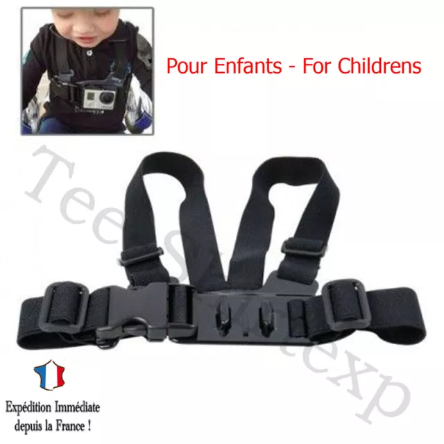 ARNÉS de PECHO NIÑOS JUNIOR NIÑAS Accesorios para GOPRO HERO 2 3 3+ 4