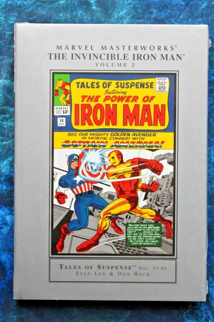 New & Shrink-Wrppd The Invincible Iron Man Vol. 2 Reprints Tales Suspense 51-65