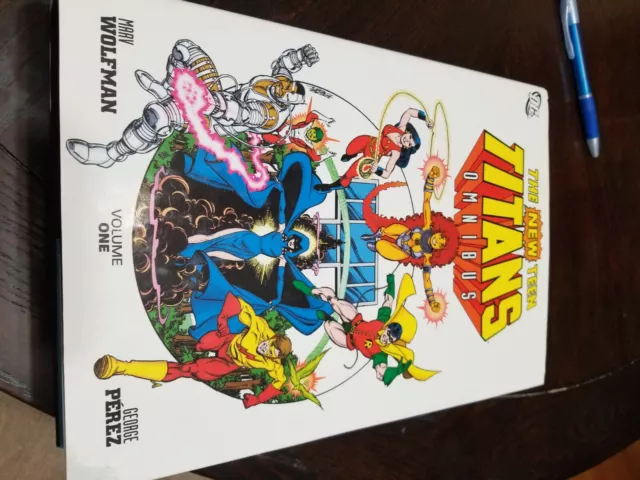 The New Teen Titans Omnibus by Marv Wolfman (2011, Hardcover)