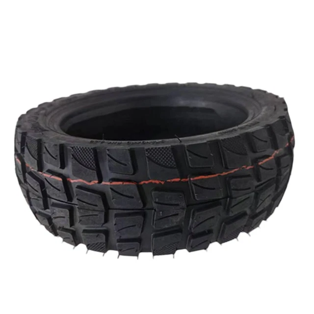 Pneu Plein 10 Pouces Tout-terrain Pour Trottinette électrique M4 Pro - Dimensions 10x2.5-6.1, Noir, Anti-crevaison