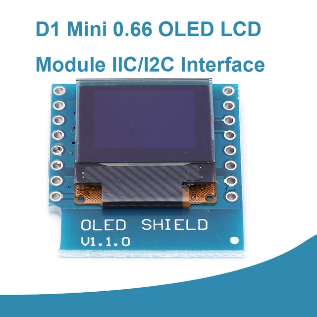 MICRO BREAKOUT SCREEN IIC I2C LCD Screen Circuit Board 3.3V with Pin ...