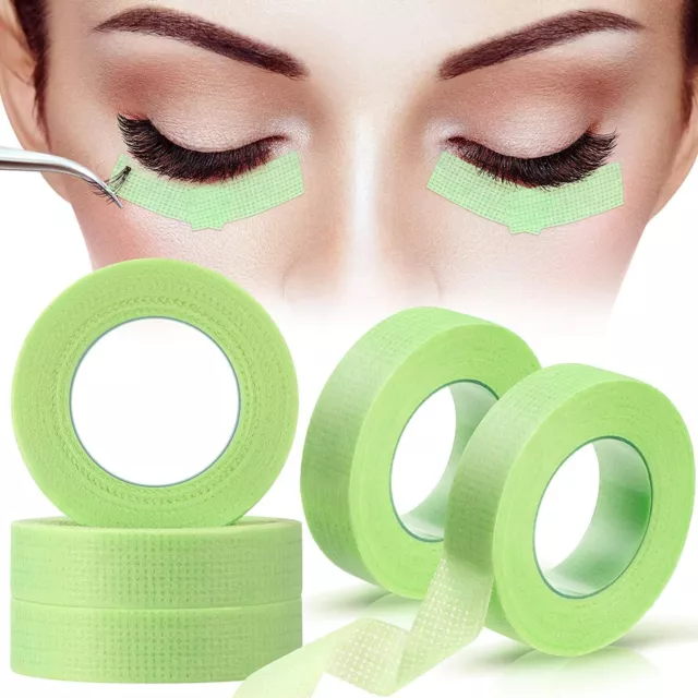 Eyelash Tape for Extension Under Eye Breathable Micropore Fabric Rolls Soft Wrap