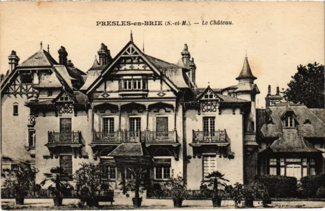 CPA PRESLES-en-BRIE Le Chateau (1299146)